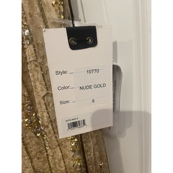 Mac Duggel gold dress 10770 - Picture 5 of 8